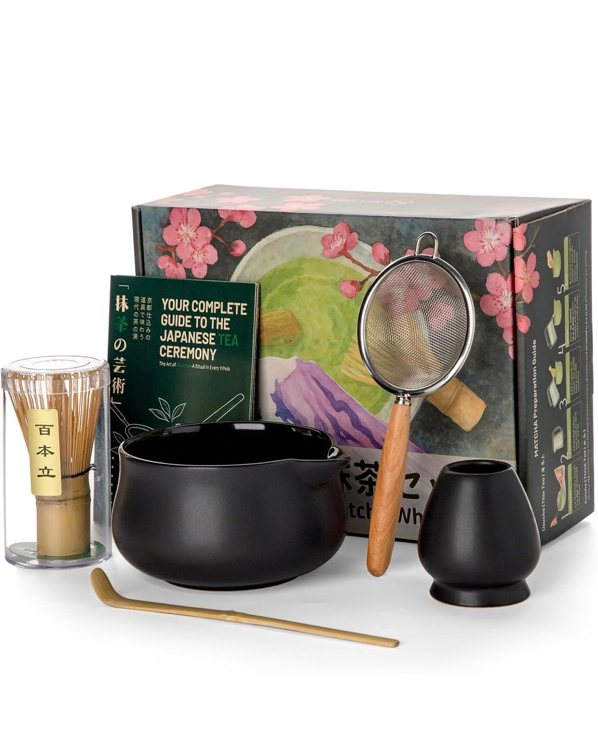 Matcha Set — Noir